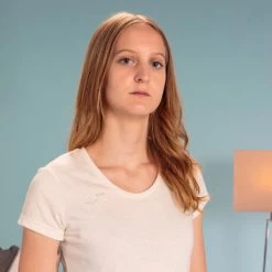 JOMA Camiseta Manga Corta Mujer Verona Beige -Deportiva Ropa Tienda 901137.001 4