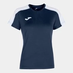 JOMA Camiseta Manga Corta Mujer Academy III Marino Blanco