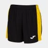 JOMA Short Mujer Maxi Negro Amarillo 1 JOMA Short Mujer Maxi Negro Amarillo -Deportiva Ropa Tienda 901142.109 1