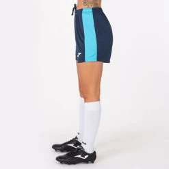 JOMA Short Mujer Maxi Marino Turquesa Flúor -Deportiva Ropa Tienda 901142.342 4
