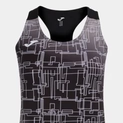 JOMA Camiseta Tirantes Mujer Elite VIII Negro -Deportiva Ropa Tienda 901258.100 4
