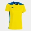 JOMA Camiseta Manga Corta Mujer Championship VI Amarillo Royal 2 JOMA Camiseta Manga Corta Mujer Championship VI Amarillo Royal -Deportiva Ropa Tienda 901265.907 1