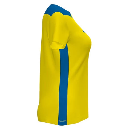 JOMA Camiseta Manga Corta Mujer Championship VI Amarillo Royal 6 JOMA Camiseta Manga Corta Mujer Championship VI Amarillo Royal - Imagen 4