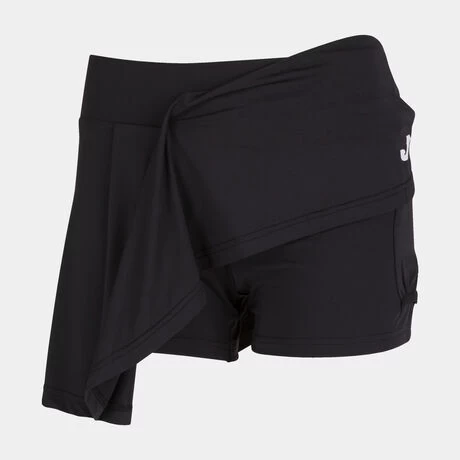 JOMA Falda Mujer Torneo Negro Blanco 6 JOMA Falda Mujer Torneo Negro Blanco - Imagen 4