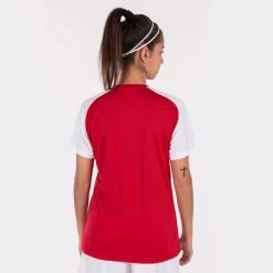 JOMA Camiseta Manga Corta Mujer Academy IV Rojo Blanco 13 JOMA Camiseta Manga Corta Mujer Academy IV Rojo Blanco -Deportiva Ropa Tienda 901335.602 3