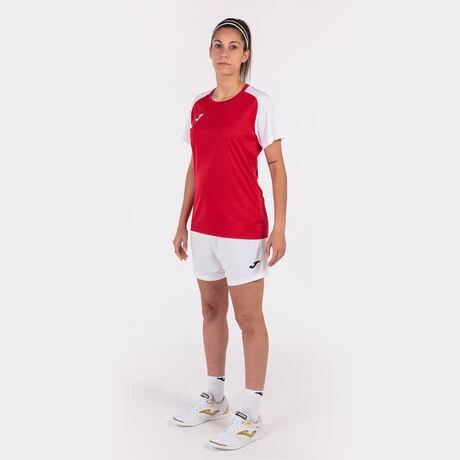 JOMA Camiseta Manga Corta Mujer Academy IV Rojo Blanco 6 JOMA Camiseta Manga Corta Mujer Academy IV Rojo Blanco - Imagen 4