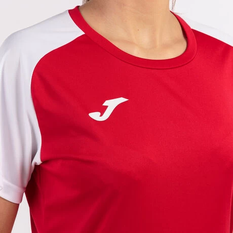 JOMA Camiseta Manga Corta Mujer Academy IV Rojo Blanco 7 JOMA Camiseta Manga Corta Mujer Academy IV Rojo Blanco - Imagen 5
