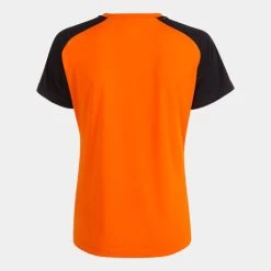 JOMA Camiseta Manga Corta Mujer Academy IV Naranja Negro -Deportiva Ropa Tienda 901335.881 7