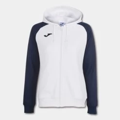 JOMA Chaqueta Con Capucha Mujer Academy IV Blanco Marino