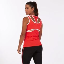 JOMA Camiseta Tirantes Mujer Break Coral Flúor -Deportiva Ropa Tienda 901388.040 5