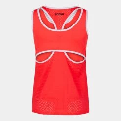 JOMA Camiseta Tirantes Mujer Break Coral Flúor -Deportiva Ropa Tienda 901388.040 8