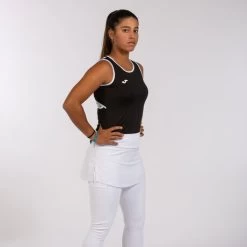 JOMA Camiseta Tirantes Mujer Break Negro Blanco -Deportiva Ropa Tienda 901388.102 3