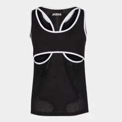 JOMA Camiseta Tirantes Mujer Break Negro Blanco -Deportiva Ropa Tienda 901388.102 4