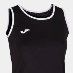 JOMA Camiseta Tirantes Mujer Break Negro Blanco -Deportiva Ropa Tienda 901388.102 5