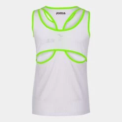 JOMA Camiseta Tirantes Mujer Break Blanco Verde Flúor 11 JOMA Camiseta Tirantes Mujer Break Blanco Verde Flúor -Deportiva Ropa Tienda 901388.217 4