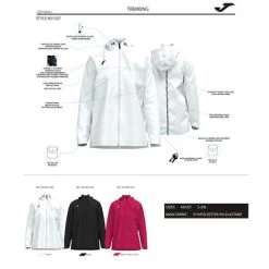 JOMA Soft Shell Mujer Explorer Fucsia -Deportiva Ropa Tienda 901507.523 3