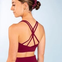 JOMA Sujetador Deportivo Mujer Core Burdeos -Deportiva Ropa Tienda 901594.651 8