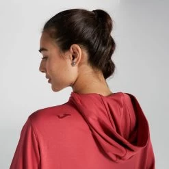 JOMA Sudadera Con Capucha Mujer Breath Rojo -Deportiva Ropa Tienda 901608.655 3