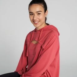 JOMA Sudadera Con Capucha Mujer Breath Rojo -Deportiva Ropa Tienda 901608.655 4