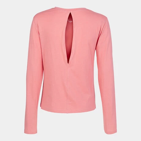 JOMA Camiseta Manga Larga Mujer Organic Rosa 6 JOMA Camiseta Manga Larga Mujer Organic Rosa - Imagen 4