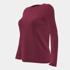 JOMA Camiseta Manga Larga Mujer Organic Burdeos -Deportiva Ropa Tienda 901611.651 4
