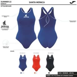 JOMA Bañador Mujer Shark Royal 7 JOMA Bañador Mujer Shark Royal -Deportiva Ropa Tienda 901639.714 3