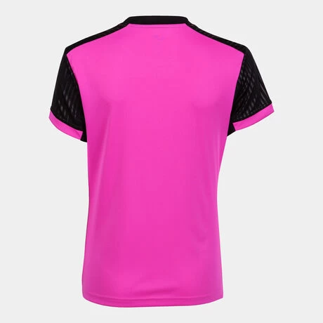 JOMA Camiseta Manga Corta Mujer Montreal Rosa Flúor Negro 8 JOMA Camiseta Manga Corta Mujer Montreal Rosa Flúor Negro - Imagen 6