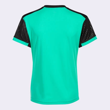 JOMA Camiseta Manga Corta Mujer Montreal Verde Negro 4 JOMA Camiseta Manga Corta Mujer Montreal Verde Negro - Imagen 2