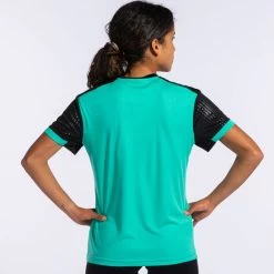 JOMA Camiseta Manga Corta Mujer Montreal Verde Negro 13 JOMA Camiseta Manga Corta Mujer Montreal Verde Negro -Deportiva Ropa Tienda 901644.440 4