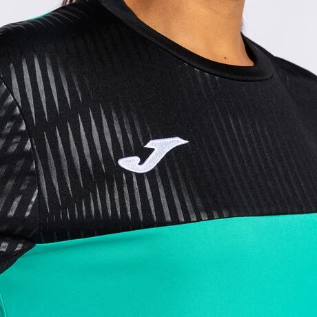 JOMA Camiseta Manga Corta Mujer Montreal Verde Negro 7 JOMA Camiseta Manga Corta Mujer Montreal Verde Negro - Imagen 5