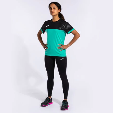 JOMA Camiseta Manga Corta Mujer Montreal Verde Negro 9 JOMA Camiseta Manga Corta Mujer Montreal Verde Negro - Imagen 7