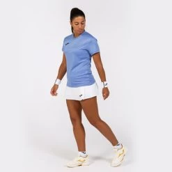 JOMA Camiseta Manga Corta Mujer Montreal Azul -Deportiva Ropa Tienda 901644.731 6