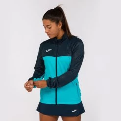 JOMA Chaqueta Mujer Montreal Turquesa Flúor Marino -Deportiva Ropa Tienda 901645.013 6