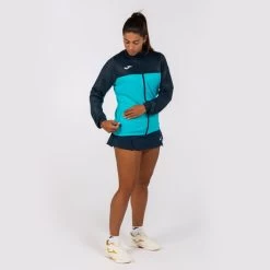 JOMA Chaqueta Mujer Montreal Turquesa Flúor Marino -Deportiva Ropa Tienda 901645.013 8