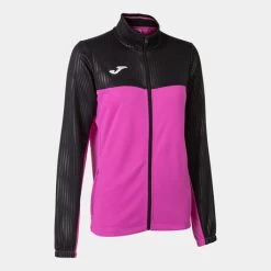 JOMA Chaqueta Mujer Montreal Rosa Flúor Negro
