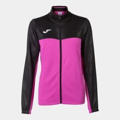JOMA Chaqueta Mujer Montreal Rosa Flúor Negro -Deportiva Ropa Tienda 901645.030 11