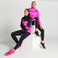 JOMA Chaqueta Mujer Montreal Rosa Flúor Negro -Deportiva Ropa Tienda 901645.030 7