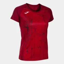 JOMA Camiseta Manga Corta Mujer Elite IX Rojo