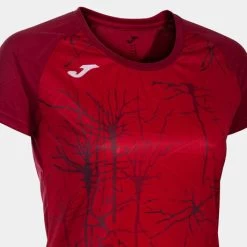 JOMA Camiseta Manga Corta Mujer Elite IX Rojo -Deportiva Ropa Tienda 901647.600 3