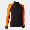 JOMA Sudadera Mujer Elite IX Negro Naranja -Deportiva Ropa Tienda 901649.108 1