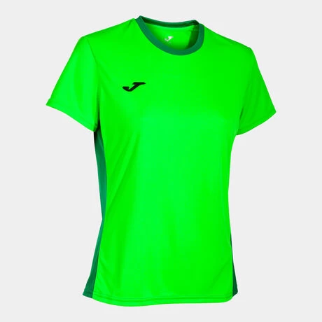 JOMA Camiseta Manga Corta Mujer Winner II Verde Flúor 3 JOMA Camiseta Manga Corta Mujer Winner II Verde Flúor