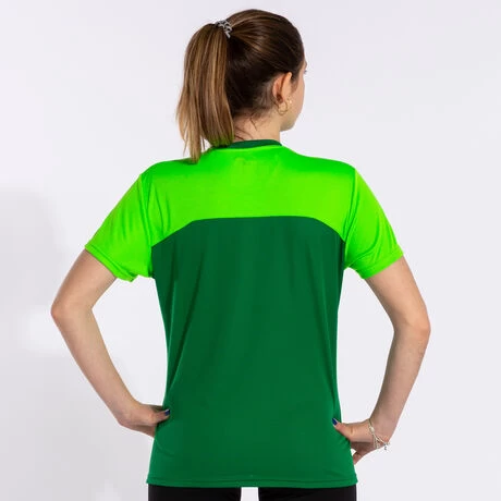 JOMA Camiseta Manga Corta Mujer Winner II Verde Flúor 6 JOMA Camiseta Manga Corta Mujer Winner II Verde Flúor - Imagen 4