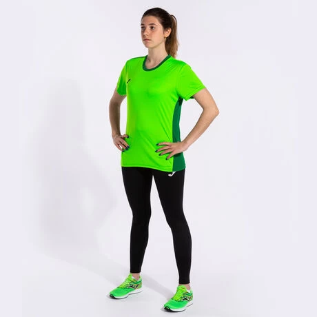JOMA Camiseta Manga Corta Mujer Winner II Verde Flúor 11 JOMA Camiseta Manga Corta Mujer Winner II Verde Flúor - Imagen 9