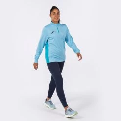 JOMA Sudadera Mujer Winner II Celeste -Deportiva Ropa Tienda 901678.365 6