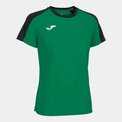 JOMA Camiseta Manga Corta Mujer Eco Championship Verde Negro