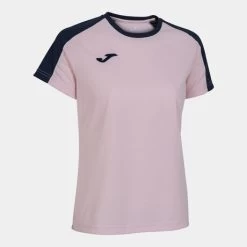 JOMA Camiseta Manga Corta Mujer Eco Championship Rosa Marino