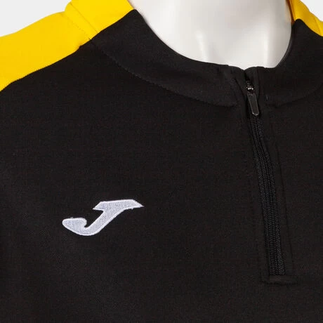 JOMA Sudadera Mujer Eco Championship Negro Amarillo 5 JOMA Sudadera Mujer Eco Championship Negro Amarillo - Imagen 3