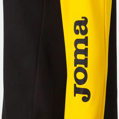 JOMA Sudadera Mujer Eco Championship Negro Amarillo 6 JOMA Sudadera Mujer Eco Championship Negro Amarillo - Imagen 4