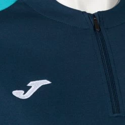 JOMA Sudadera Mujer Eco Championship Marino Turquesa Flúor -Deportiva Ropa Tienda 901692.342 3