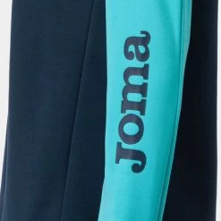 JOMA Sudadera Mujer Eco Championship Marino Turquesa Flúor -Deportiva Ropa Tienda 901692.342 4